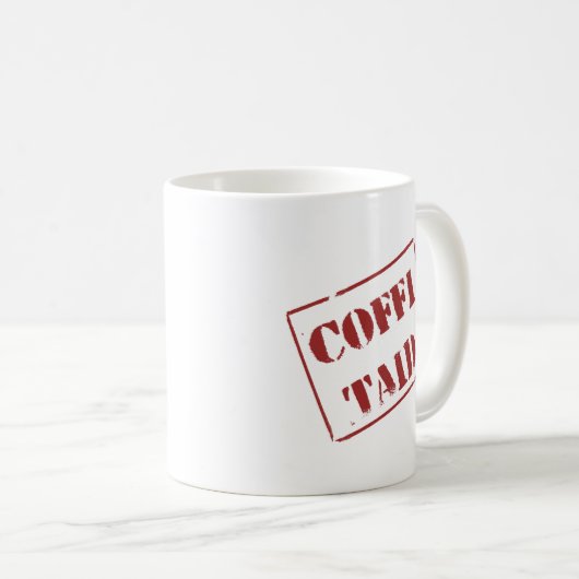 Coffi Taid (Waliser) Kaffeetasse (VorderseiteRechts)