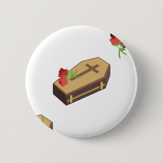 Coffin Emojis Button (Vorderseite)