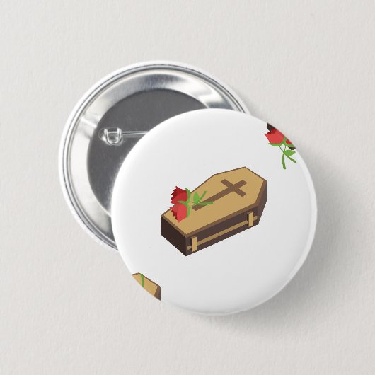 Coffin Emojis Button (Vorne & Hinten)