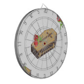 Coffin Emojis Dartscheibe (Vorderseite Links)