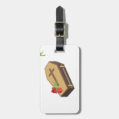 Coffin Emojis Gepäckanhänger (Vorderseite vertikal)