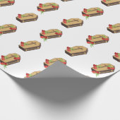 Coffin Emojis Geschenkpapier (Ecke)