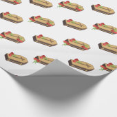 Coffin Emojis Geschenkpapier (Ecke)