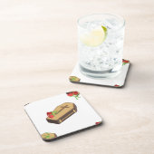 Coffin Emojis Getränkeuntersetzer (Rechte Seite)