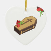 Coffin Emojis Keramik Ornament (Vorne)