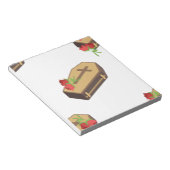 Coffin Emojis Notizblock (angewinkelt)