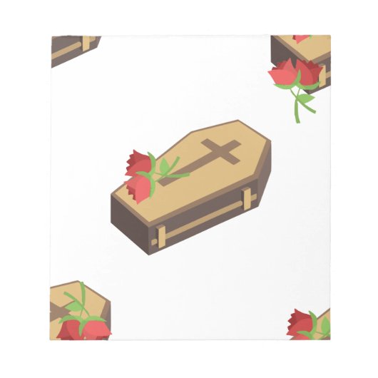 Coffin Emojis Notizblock (Vorderseite)