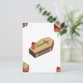 Coffin Emojis Postkarte (Stehend Vorderseite)