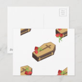 Coffin Emojis Postkarte (Vorne/Hinten)