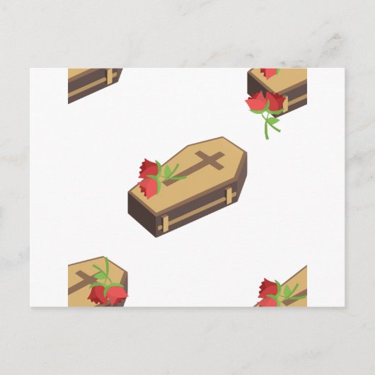 Coffin Emojis Postkarte (Vorderseite)