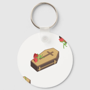 Coffin Emojis Schlüsselanhänger