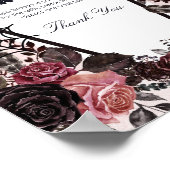 Coffin Halloween Baby Dusche Windeln Raffle-Zeiche Poster (Ecke)