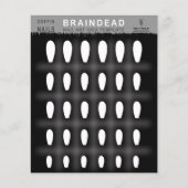 Coffin Nail Art Template Braindead Flyer (Vorne)