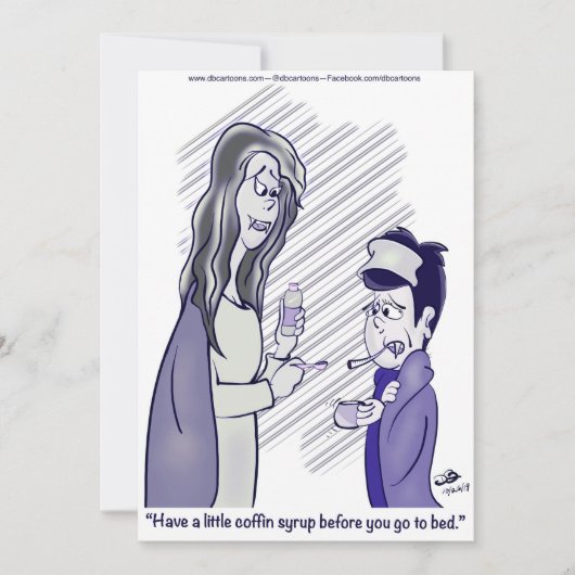 Coffinsirup Dankeskarte (Vorderseite)