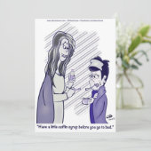 Coffinsirup Dankeskarte (Stehend Vorderseite)