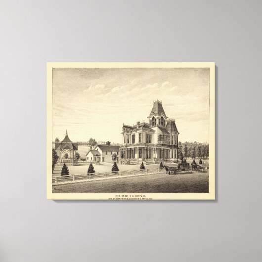 Coffman, Nebraska Leinwanddruck (Vorderseite)