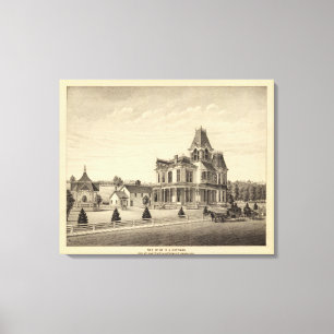 Coffman, Nebraska Leinwanddruck