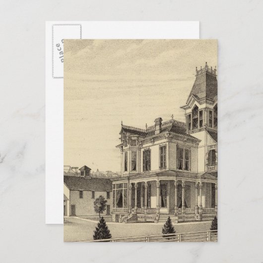 Coffman, Nebraska Postkarte (Vorne/Hinten)