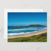 Coffs Harbour Park Beach Seescape Australien Postkarte (Vorne/Hinten)