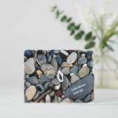 Coffs Harbour Pebble Beach Postkarte (Stehend Vorderseite)