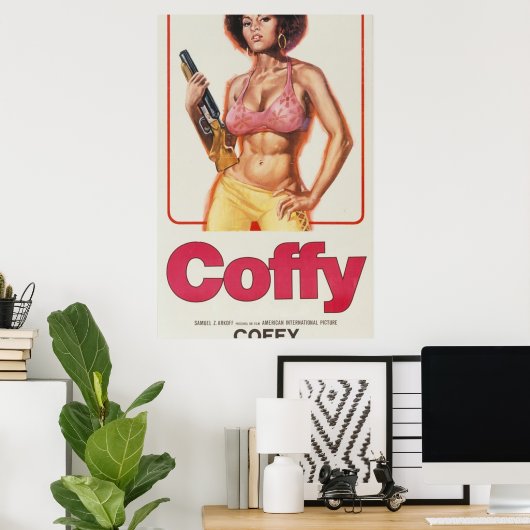 Coffy Movie Poster (Heimbüro)