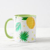 Coffy Tasse WIth Tropic Pattern (Links)