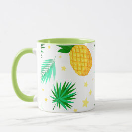 Coffy Tasse WIth Tropic Pattern