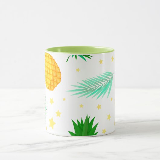 Coffy Tasse WIth Tropic Pattern (Zentrum)