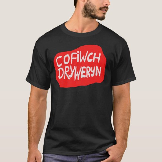 Cofiwch Dryweryn (V3) Classic T-Shirt (Vorderseite)