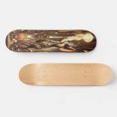 "Cog & Goggles: Steampunk Mouse Inventor Skateboard (Horizontal)