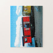 Cog Railway New Hampshire. Puzzle (Vertikal)