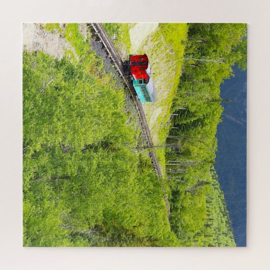 Cog Train Washington Mountain New Hampshire Puzzle (Horizontal)