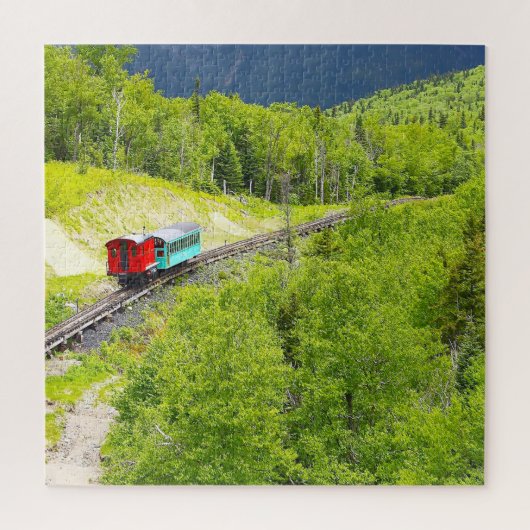 Cog Train Washington Mountain New Hampshire Puzzle (Vertikal)