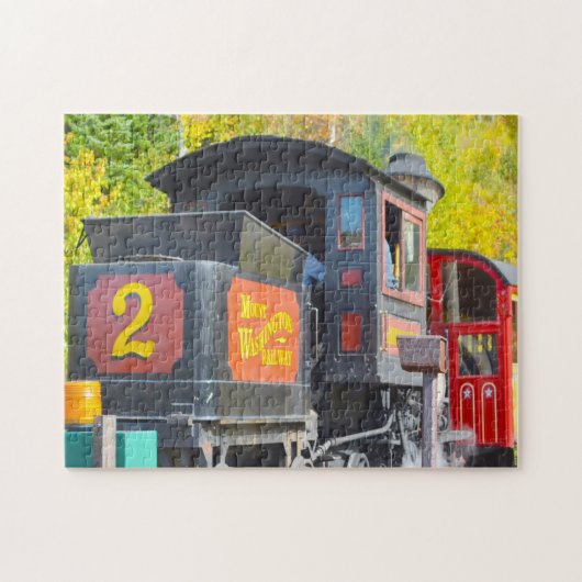 Cog Train Washington Mountain New Hampshire Puzzle (Horizontal)