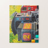 Cog Train Washington Mountain New Hampshire Puzzle (Vertikal)