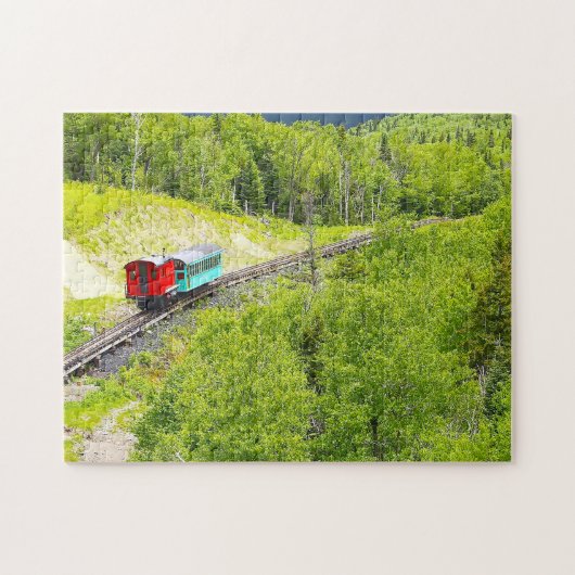 Cog Train Washington Mountain New Hampshire Puzzle (Horizontal)