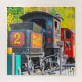 Cog Train Washington Mountain New Hampshire Puzzle (Vertikal)