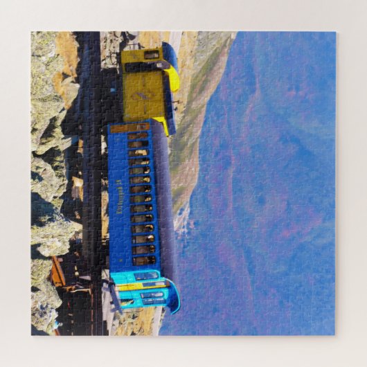 Cog Train Washington Mountain New Hampshire Puzzle (Horizontal)