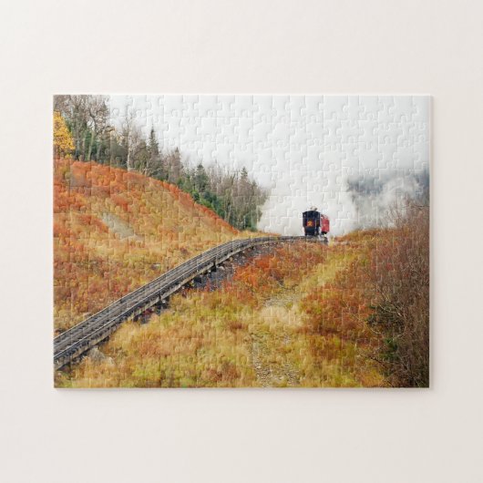 Cog Train Washington Mountain New Hampshire Puzzle (Horizontal)