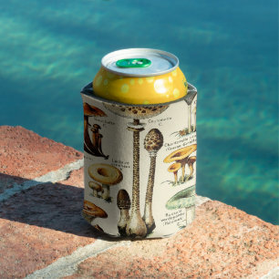 Cogagecore Mushrooms Vintag Naturalist Dosenkühler