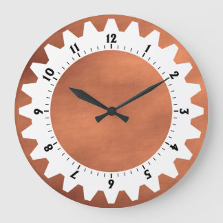 Cogged 01 - Martian Dust Storm Große Wanduhr