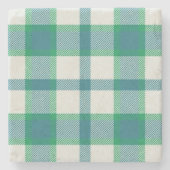 Cogit Amor Tartan Steinuntersetzer (Vorderseite)