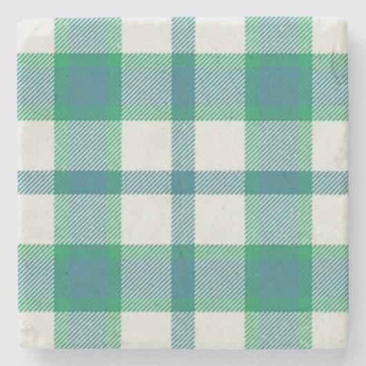 Cogit Amor Tartan Steinuntersetzer (Vorderseite)