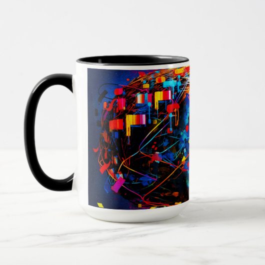 Cogitative Woman Tasse (Links)