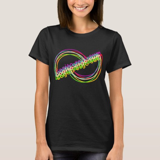 Cogito Ergo Sum - farbenfroher T - Shirt (Vorderseite)