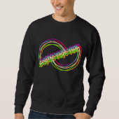 Cogito Ergo Sum - farbenfroher T - Shirt (Vorderseite)