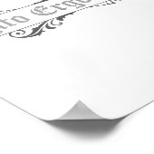 Cogito Ergo Sum Ich denke daher bin ich Philosophi Poster (Ecke)