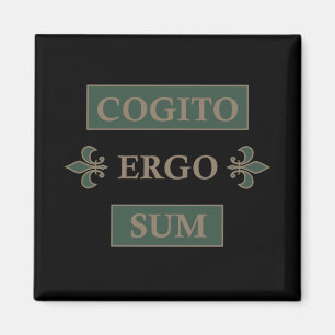 Cogito ergo sum magnet