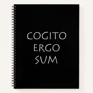 Cogito ergo sum notizblock