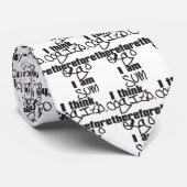 cogito, ergo Summe Krawatte (Gerollt)